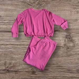 Kids Pink Pajama Set